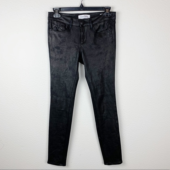 Anthropologie Pants - Habitual Black Grace High Rise Skinny Pants H15